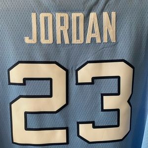 New Jordan North Carolina Tarheels Men’s blue jersey, with tags. Size XXL.